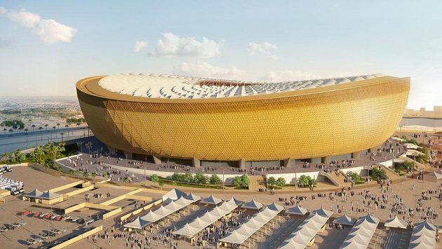 Stadion Lusail bude hostit fotbalové MS v roce 2022. Stadion Lusail bude hostit fotbalové MS v roce 2022.