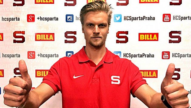 Finský brankář Sami Aittokallio, posila, kterou si vybrala pražská Sparta. Finský brankář Sami Aittokallio, posila, kterou si vybrala pražská Sparta.