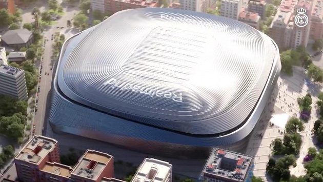 Takhle bude vypadat Santiago Bernabeu po rekonstrukci. Takhle bude vypadat Santiago Bernabeu po rekonstrukci.