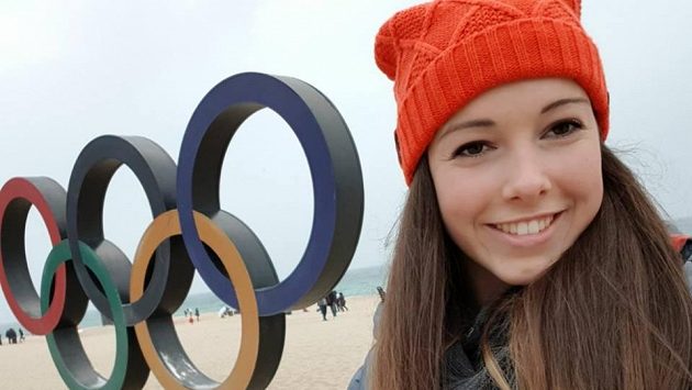 Anna Fernstädtová na hrách v Koreji ještě jako německá reprezentantka Anna Fernstädtová na hrách v Koreji ještě jako německá reprezentantka