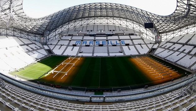 Stade Vélodrome v Marseille. Stade Vélodrome v Marseille.