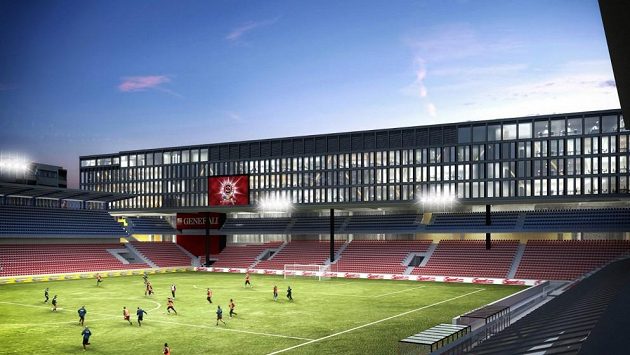Návrh přestavby Stadionu Letná podle architektonické kanceláře Pelčák a partner architekti realizován podle všeho nebude. Návrh přestavby Stadionu Letná podle architektonické kanceláře Pelčák a partner architekti realizován podle všeho nebude.