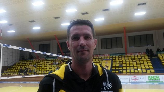 Trenér Karlovarska Jiří Novák Trenér Karlovarska Jiří Novák