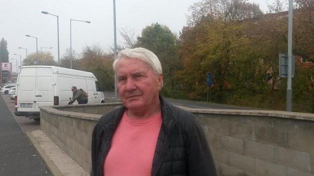 Jubilant Čestmír Kodrle. Jubilant Čestmír Kodrle.