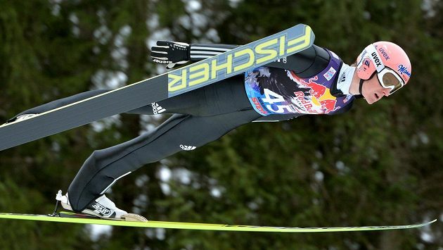 Německý skokan na lyžích Severin Freund, suverénní vítěz závodu Světového poháru v letech v Kulmu. Německý skokan na lyžích Severin Freund, suverénní vítěz závodu Světového poháru v letech v Kulmu.