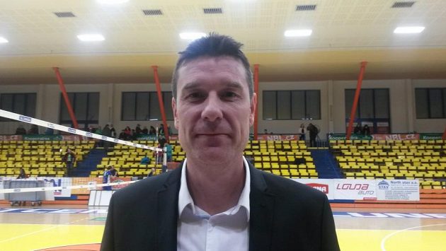 Trenér volejbalistů Dukly Liberec Michal Nekola Trenér volejbalistů Dukly Liberec Michal Nekola