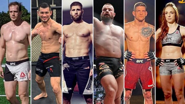 Šestice s českým podpisem v UFC. Zleva Viktor Pešta, Machmud Muradov, Jiří Procházka, Karlos Vémola, David Dvořák a Lucie Pudilová. Šestice s českým podpisem v UFC. Zleva Viktor Pešta, Machmud Muradov, Jiří Procházka, Karlos Vémola, David Dvořák a Lucie Pudilová.