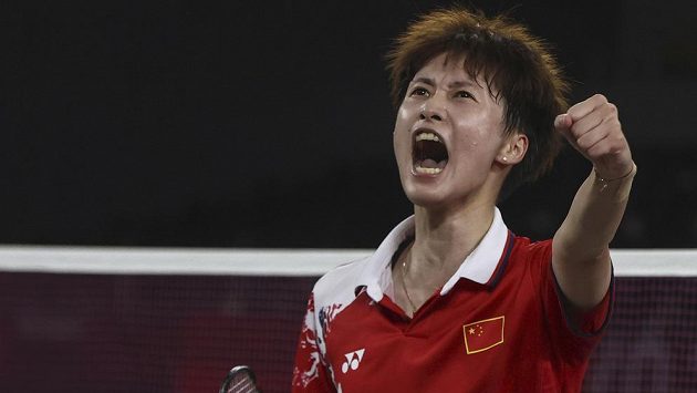 Zlatou medaili ve dvouhře badmintonistek získala na olympijských hrách v Tokiu Čchen Jü-fej z Číny. Zlatou medaili ve dvouhře badmintonistek získala na olympijských hrách v Tokiu Čchen Jü-fej z Číny.