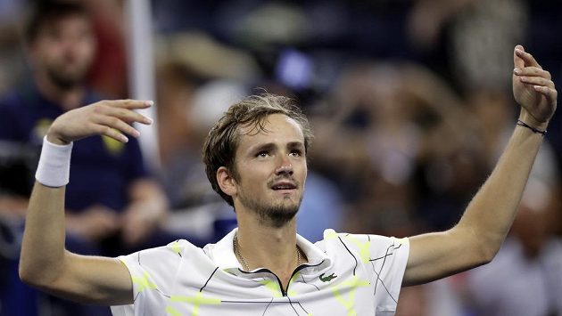 Daniil Medveděv na US Open 2019. Daniil Medveděv na US Open 2019.