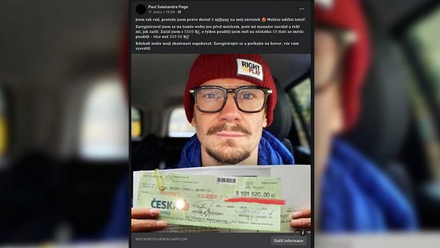 Patrik Eliáš se právní cestou brání zneužití své fotografie v reklamě na pochybný výdělek. Patrik Eliáš se právní cestou brání zneužití své fotografie v reklamě na pochybný výdělek.