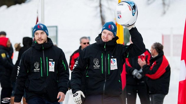 Jakub Nosek (vlevo) a Dominik Dvořák. Jakub Nosek (vlevo) a Dominik Dvořák.