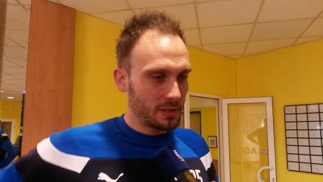 Brankář Teplic Jakub Diviš Brankář Teplic Jakub Diviš
