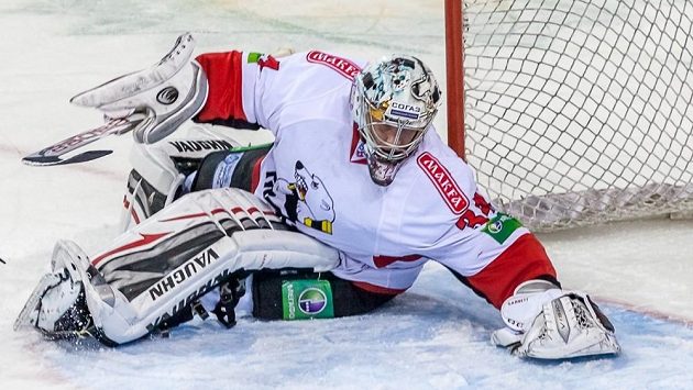 Michael Garnett, kanadský brankář ve službách hokejistů Traktoru Čeljabinsk. Michael Garnett, kanadský brankář ve službách hokejistů Traktoru Čeljabinsk.