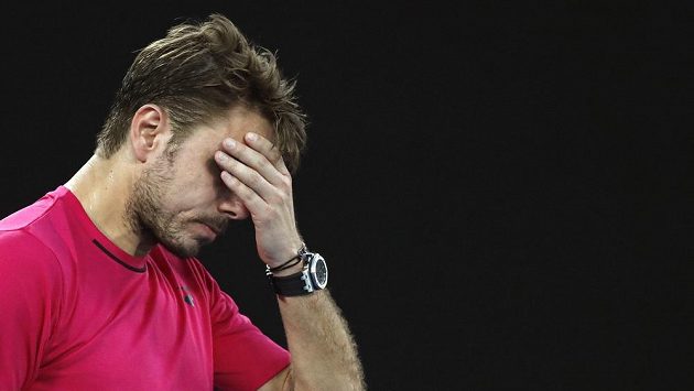 Švýcar Stan Wawrinka. Švýcar Stan Wawrinka.