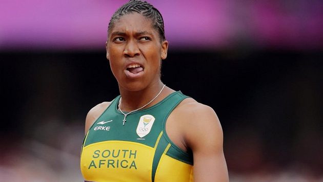 Jihoafrická atletka Caster Semenyaová Jihoafrická atletka Caster Semenyaová