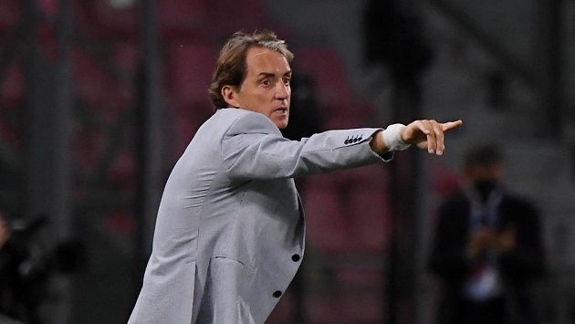 Kouč Itálie Roberto Mancini. Kouč Itálie Roberto Mancini.