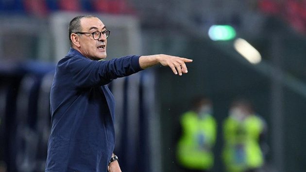Trenér Juventusu Maurizio Sarri Trenér Juventusu Maurizio Sarri