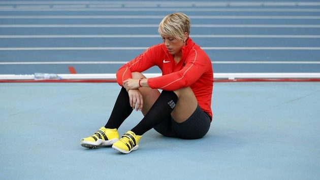 Německá oštěpařka Christina Obergföllová. Německá oštěpařka Christina Obergföllová.