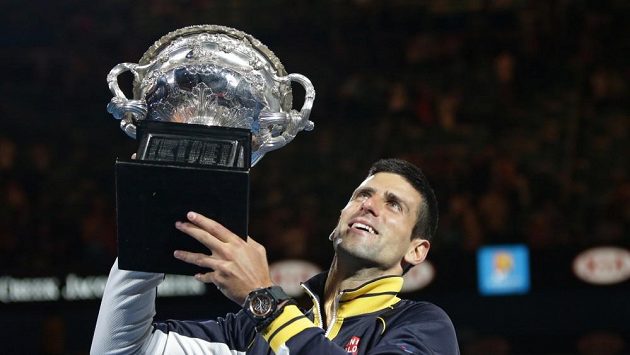 Poslední vítěz Australian Open Novak Djokovič. Poslední vítěz Australian Open Novak Djokovič.