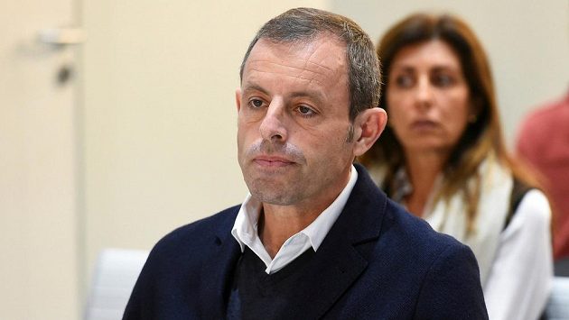 Bývalý šéf fotbalové Barcelony Sandro Rosell. Bývalý šéf fotbalové Barcelony Sandro Rosell.