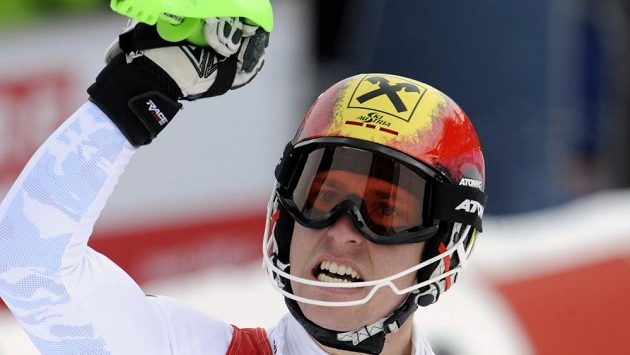 Rakouský lyžař Marcel Hirscher. Rakouský lyžař Marcel Hirscher.
