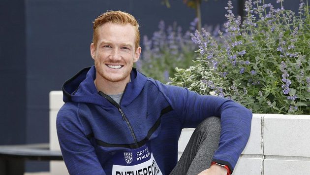 Britský skokan do dálky Greg Rutherford. Britský skokan do dálky Greg Rutherford.