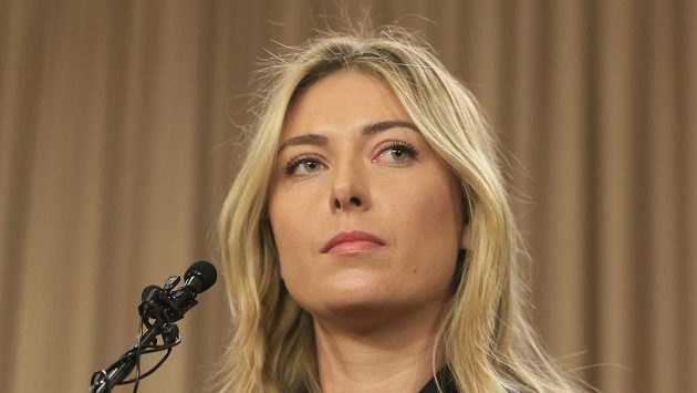 Ruská tenistka Maria Šarapovová. Ruská tenistka Maria Šarapovová.