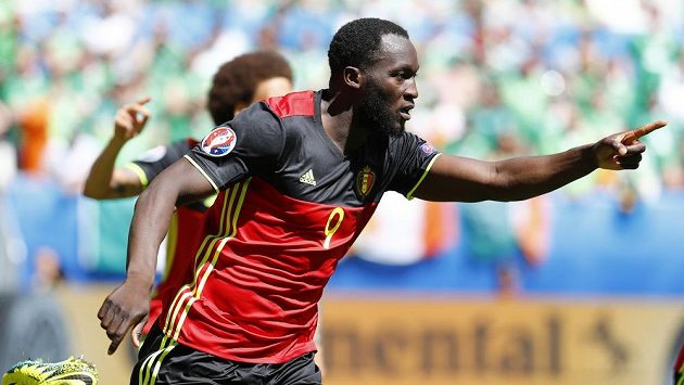 Belgický hrdina boje s Iry - Romelu Lukaku. Belgický hrdina boje s Iry - Romelu Lukaku.