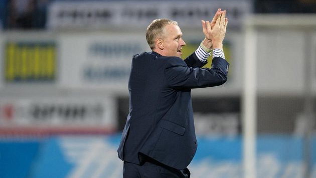 Trenér Sigmy Olomouc Václav Jílek. Trenér Sigmy Olomouc Václav Jílek.
