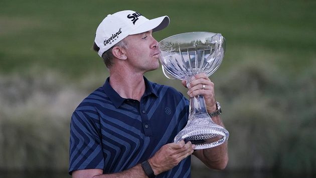 Skot Martin Laird po triumfu v Las Vegas. Skot Martin Laird po triumfu v Las Vegas.