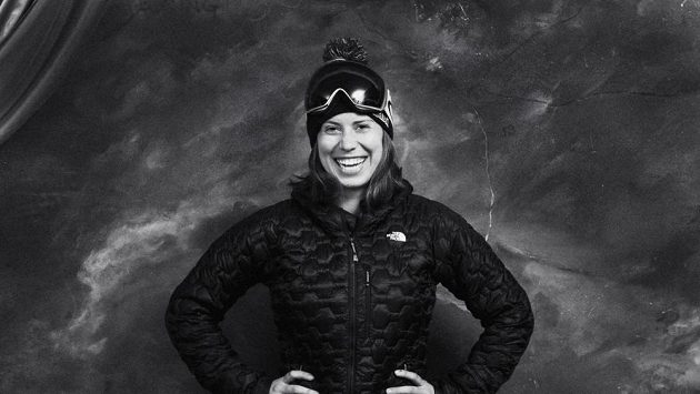 Snowboardistka Eva Samková. Snowboardistka Eva Samková.