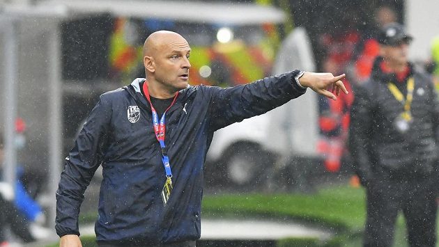 Trenér Plzně Adrian Guľa. Trenér Plzně Adrian Guľa.