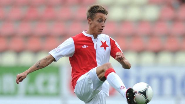 Fotbalista Slavie Ondřej Petrák Fotbalista Slavie Ondřej Petrák