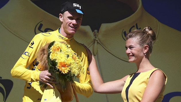Britský cyklista Chris Froome uhájil žlutý trikot i po stoupání na Alpe d´Huez. Britský cyklista Chris Froome uhájil žlutý trikot i po stoupání na Alpe d´Huez.