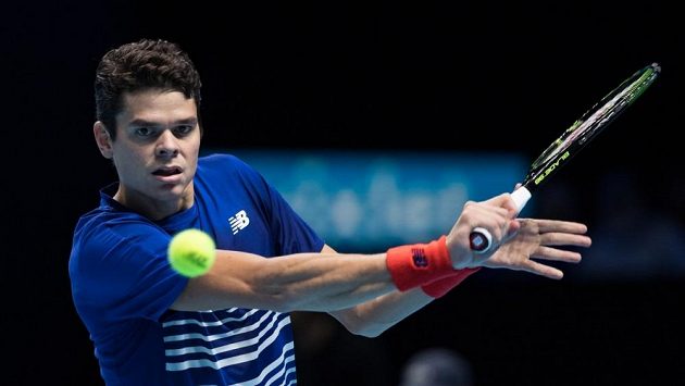 Kanadský tenista Milos Raonic. Kanadský tenista Milos Raonic.