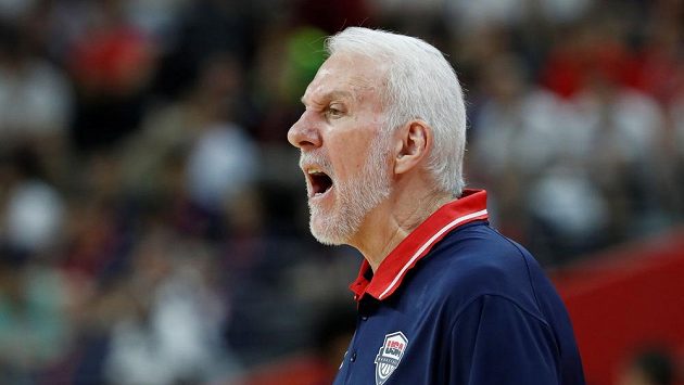 Legendární basketbalový kouč Gregg Popovich. Legendární basketbalový kouč Gregg Popovich.