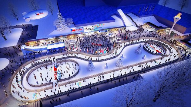 Vizualizace olympijského parku v Ostravě Vizualizace olympijského parku v Ostravě
