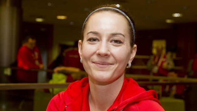 Čtvrtkařka Denisa Rosolová na srazu českého týmu před halovým mistrovstvím Evropy v atletice. Čtvrtkařka Denisa Rosolová na srazu českého týmu před halovým mistrovstvím Evropy v atletice.
