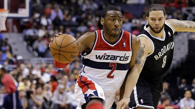 John Wall (vlevo) byl tahounem Wizards. John Wall (vlevo) byl tahounem Wizards.