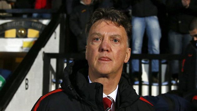 Trenér Manchesteru United Louis Van Gaal. Trenér Manchesteru United Louis Van Gaal.