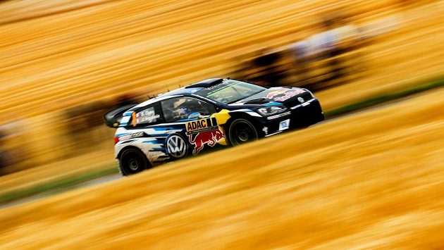 Francouz Sebastian Ogier během Německé rallye. Francouz Sebastian Ogier během Německé rallye.