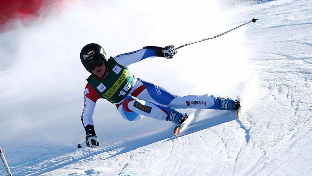 Švýcarka Lara Gutová na sjezdovce v Beaver Creeku. Švýcarka Lara Gutová na sjezdovce v Beaver Creeku.