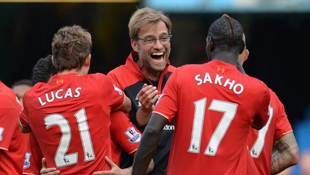 Jürgen Klopp měl po výhře nad Chelsea neskrývanou radost. Jürgen Klopp měl po výhře nad Chelsea neskrývanou radost.