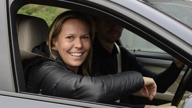 Tenistka Lucie Hradecká. Tenistka Lucie Hradecká.