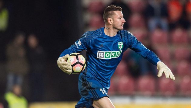 Brankář Karviné Jan Laštůvka. Brankář Karviné Jan Laštůvka.