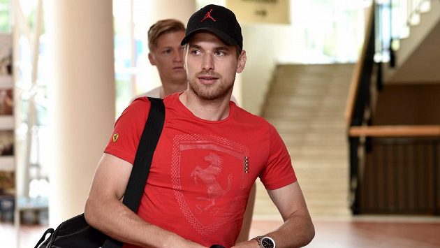 Jan Kovařík na srazu české fotbalové reprezentace Jan Kovařík na srazu české fotbalové reprezentace