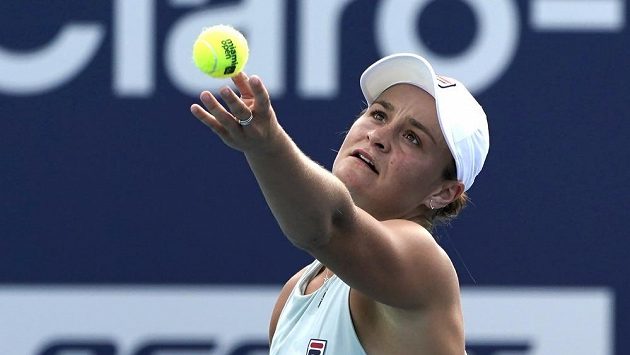 Ashleigh Bartyová z Austrálie. Ashleigh Bartyová z Austrálie.