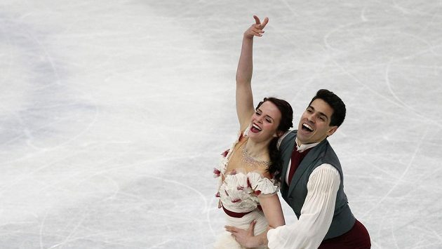 Italská dvojice Cappelliniová a Lanotte těsně získali světový titul v tancích na ledě. Italská dvojice Cappelliniová a Lanotte těsně získali světový titul v tancích na ledě.