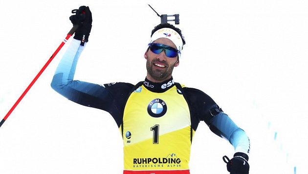 Francouz Martin Fourcade vyhrál stíhačku biatlonistů v Ruhpoldingu. Francouz Martin Fourcade vyhrál stíhačku biatlonistů v Ruhpoldingu.