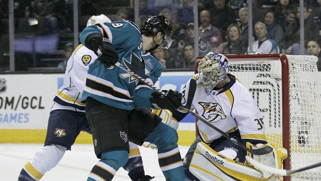 Martin Havlát v dresu San Jose. Martin Havlát v dresu San Jose.